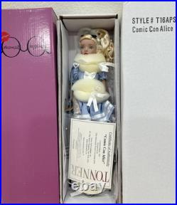 TONNER 2016 LE 250 Comic Con Alice Agatha Primrose 13 DOLL NRFB MIB