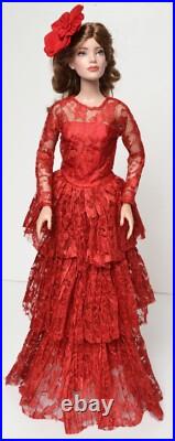 TONNER ANNORA AMERICAN BEAUTY OUTFIT & CAPE for 16 RTB101 BODY NO DOLL. (DP) TONNER ANNORA AMERICAN BEAUTY OUTFIT & CAPE for 16 RTB101 BODY NO DOLL. (DP)
