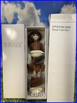 TONNER CAMI STEAMFUNK 16 WIGGED DOLL ANTOINETTE BODY CAMI NRFB With SLEEK OUTFIT