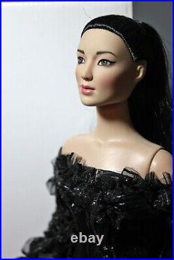 TONNER DOLL BALLET ASIATIQQUE MOOD BALLET BLACK DRESS outfit, 16''' feet