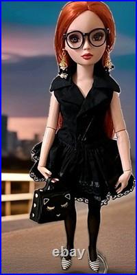 TONNER ELLOWYNE PUNK ROCK DRESS WithSHOES, STOCKINGS, EARRING, PURSE GLASSES (Q38)