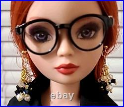 TONNER ELLOWYNE PUNK ROCK DRESS WithSHOES, STOCKINGS, EARRING, PURSE GLASSES (Q38)
