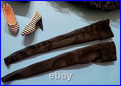 TONNER ELLOWYNE PUNK ROCK DRESS WithSHOES, STOCKINGS, EARRING, PURSE GLASSES (Q38)