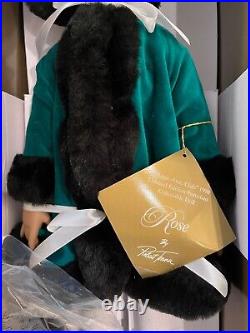 TONNER MAGIC ATTIC CLUB ROSE IN Emerald furry coat VHTF LE 10000 Extra rare