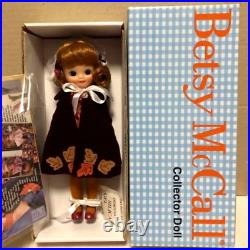 TONNER Tiny Betsy McCall Doll Figure New Box Outfit Autumn Leaves Girl Dress