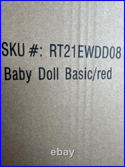 TONNER VDC VIRTUAL DOLL CONVENTION ELLOWYNE WILDE Wigged BABY DOLL BASIC RED NIB