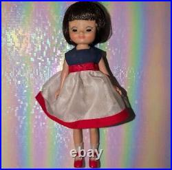 Tiny Betsy McCall Tonner Effner Doll Red White Blue Dress Brunette