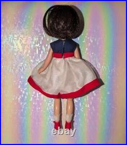 Tiny Betsy McCall Tonner Effner Doll Red White Blue Dress Brunette