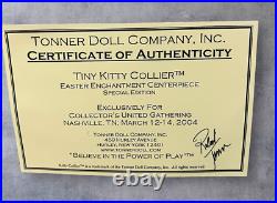 Tiny Kitty Collier Easter Enchantment Centerpiece Doll Special Edition 2004 COA