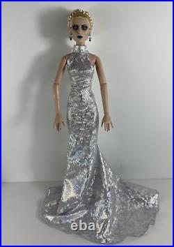 Tonner 16 Fashion Doll 2009 Long Dress Custom Doll ICE Cold Queen W Long Dress