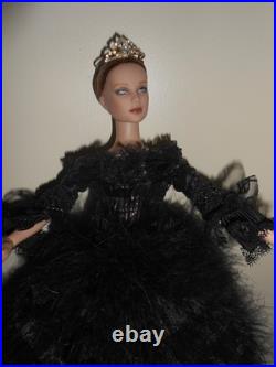 Tonner 16 In. Nu Mood Doll Black Ballet Skirt, top outfit 2012, Fits Tyler Body