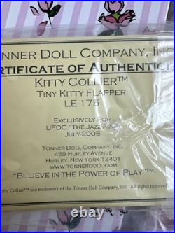 Tonner 2005 UFDC THE JAZZ AGE Tiny Kitty 10 FLAPPER Dressed Fashion DOLL LE 175