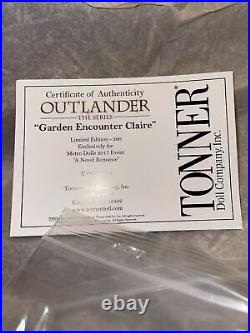 Tonner 2017 Outlander Garden Encounter Claire Fraser 16 Doll Outfit Only