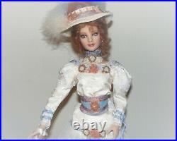 Tonner 22 American Model doll OOAK repaint and Victorian costume Kathleen Hill
