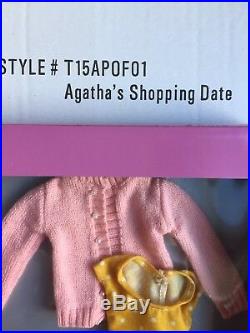 Tonner AGATHA PRIMROSE 13 AGATHA'S SHOPPING DATE Doll Clothes Outfit NRFB