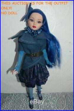 Tonner A Case Of The Blues Ellowyne Complete Outfit Only No Doll