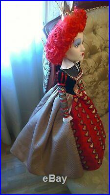 Tonner Alice Wonderland Queen Disney Outfit! No doll HARD FIND ULTRA RARE