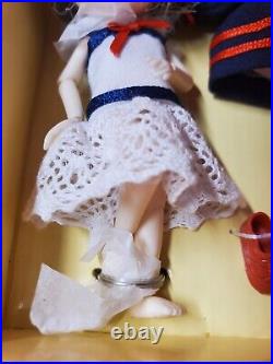 Tonner Amelia Thimble sew nautical 1/12 scale BJD doll set 4 wigs removable eyes