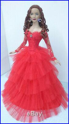 Tonner American Model Palm Springs Gala Doll 22 Wearing Ruby Outfit