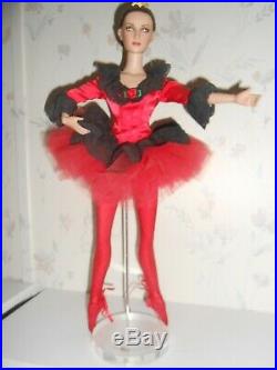 Tonner BALLERINA DOLL in RED Spanish TUTU outfit