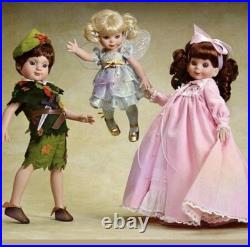 Tonner Betsy Linda & Sandy McCall as Wendy Tinkerbell Peter Pan 3 DOLL LOT w Box Tonner Betsy Linda & Sandy McCall as Wendy Tinkerbell Peter Pan 3 DOLL LOT w Box