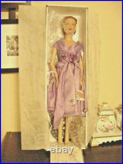 Tonner Brenda Starr Doll Dressed In Complete Lilac Headliner Outfit