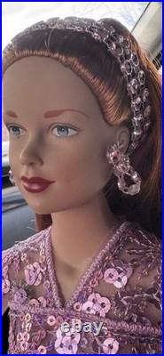 Tonner Brenda Starr Reporter 16 Doll 2003 Pink Sequined Cocktail Evening