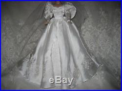 Tonner Bridal Wedding Altered Gown Outfit for 16 Doll Scarlett, Tyler, Claire