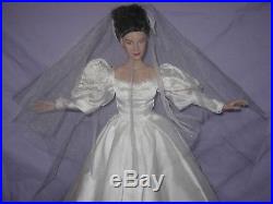 Tonner Bridal Wedding Altered Gown Outfit for 16 Doll Scarlett, Tyler, Claire