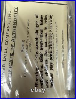 Tonner Chicago Velma Kelly CH0301 NRFB MIB LE 16 Fashion Doll COA Roxie- New