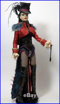 Tonner Doll Goth Tyler Dressed in Ringmaster Outfit