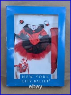 Tonner Doll New York Ballet Spanish Rose Outfit T6-vyof-02 For 16 Dolls Red L