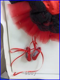 Tonner Doll New York Ballet Spanish Rose Outfit T6-vyof-02 For 16 Dolls Red L