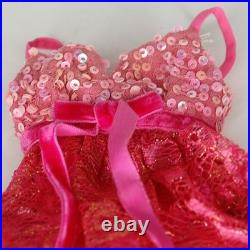 Tonner Doll Petulant Pink Stella Lace Beaded Dress 16 Doll Tyler Wentworth