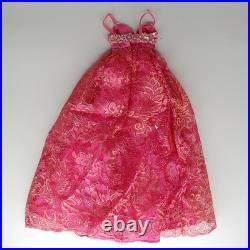 Tonner Doll Petulant Pink Stella Lace Beaded Dress 16 Doll Tyler Wentworth