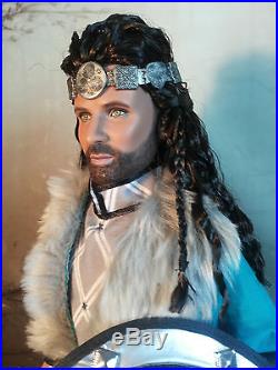 Tonner Doll Rollo A One of a Kind Vikings repaint and handmade Outfit 17