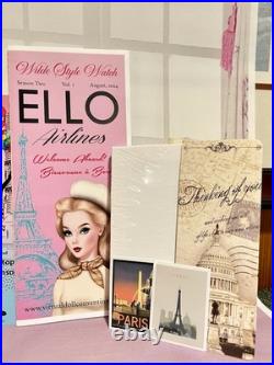 Tonner Dolls Ellowyne Wilde VDC 2024 Pensive In Paris Outfit Box No Doll