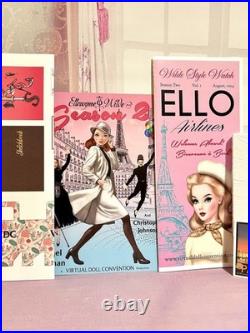 Tonner Dolls Ellowyne Wilde VDC 2024 Pensive In Paris Outfit Box No Doll