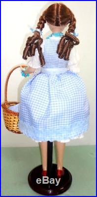 Tonner Dorothy Gale 15 Doll Basket Toto OOAK Outfit Wizard of Oz Ruby Slippers