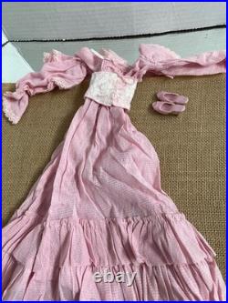 Tonner ELLOWYNE WILDE 16 Doll Clothes Pink DARE TO DREAM OUTFIT Dress & Shoes