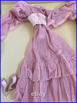 Tonner ELLOWYNE WILDE 16 Doll Clothes Pink DARE TO DREAM OUTFIT Dress & Shoes