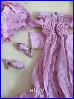 Tonner ELLOWYNE WILDE 16 Doll Clothes Pink DARE TO DREAM OUTFIT Dress & Shoes