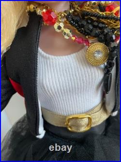 Tonner ESSENTIAL ELLOWYNE-BLONDE DOLL redressed in INVISIBLE INK outfit clothes