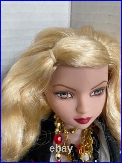 Tonner ESSENTIAL ELLOWYNE-BLONDE DOLL redressed in INVISIBLE INK outfit clothes