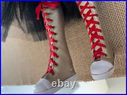 Tonner ESSENTIAL ELLOWYNE-BLONDE DOLL redressed in INVISIBLE INK outfit clothes