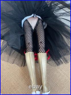 Tonner ESSENTIAL ELLOWYNE-BLONDE DOLL redressed in INVISIBLE INK outfit clothes