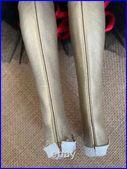 Tonner ESSENTIAL ELLOWYNE-BLONDE DOLL redressed in INVISIBLE INK outfit clothes