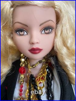 Tonner ESSENTIAL ELLOWYNE-BLONDE DOLL redressed in INVISIBLE INK outfit clothes