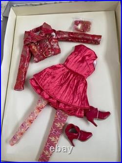 Tonner Ellowyne Wilde 16 doll Outfit HEART BURN Jacket, Dress & Shoes SET NRFB