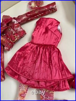 Tonner Ellowyne Wilde 16 doll Outfit HEART BURN Jacket, Dress & Shoes SET NRFB
